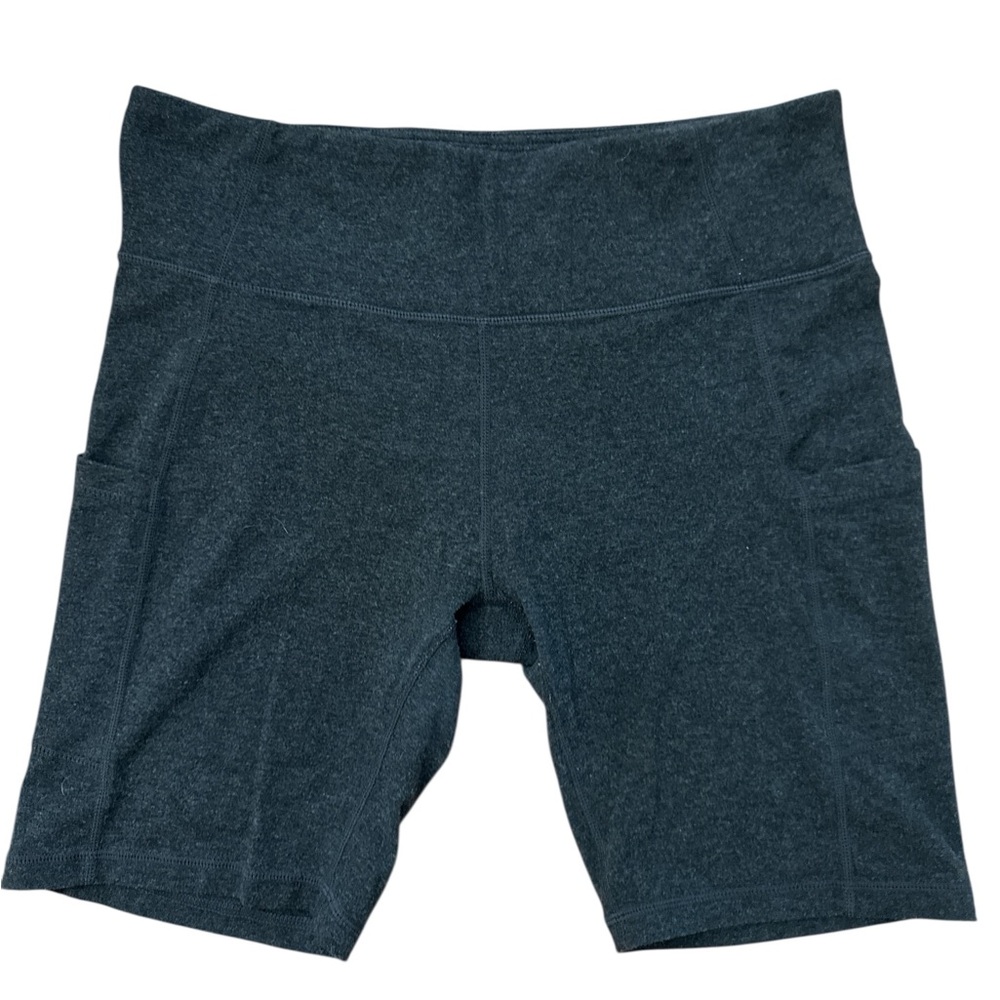 Baleaf Gray Athletic Shorts Women's Size XL‎ Biker Stretchy Workout Wear